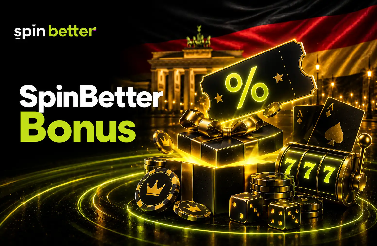 SpinBetter Bonus umsetzen in Deutschland
